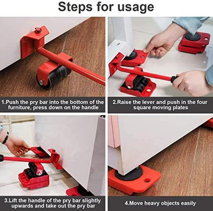 Furniture Lifter -Furniture Lifter Mover Tool Set Heavy Duty