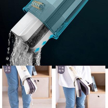 Fold. Squeeze. Shine. The Ultimate Absorbent Mop!