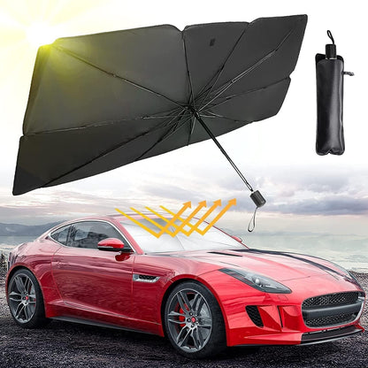 UV Protection on the Go – Car Windshield Umbrella