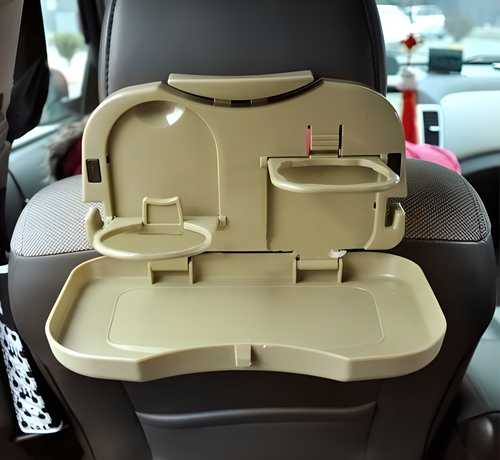 Portable Car Back Seat + Cup Table Tray