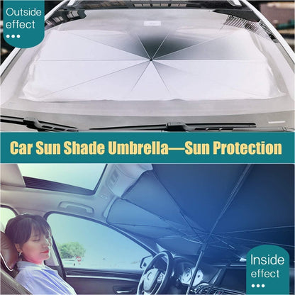 UV Protection on the Go – Car Windshield Umbrella